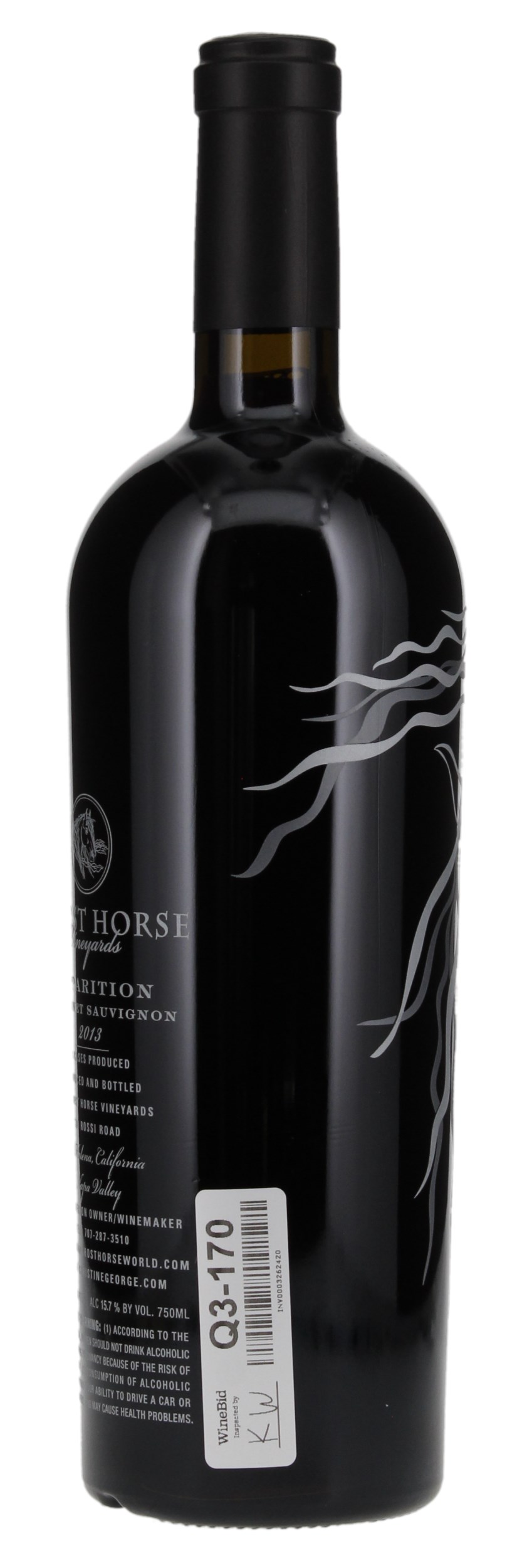 2013 Ghost Horse Vineyard Apparition Cabernet Sauvignon, 750ml