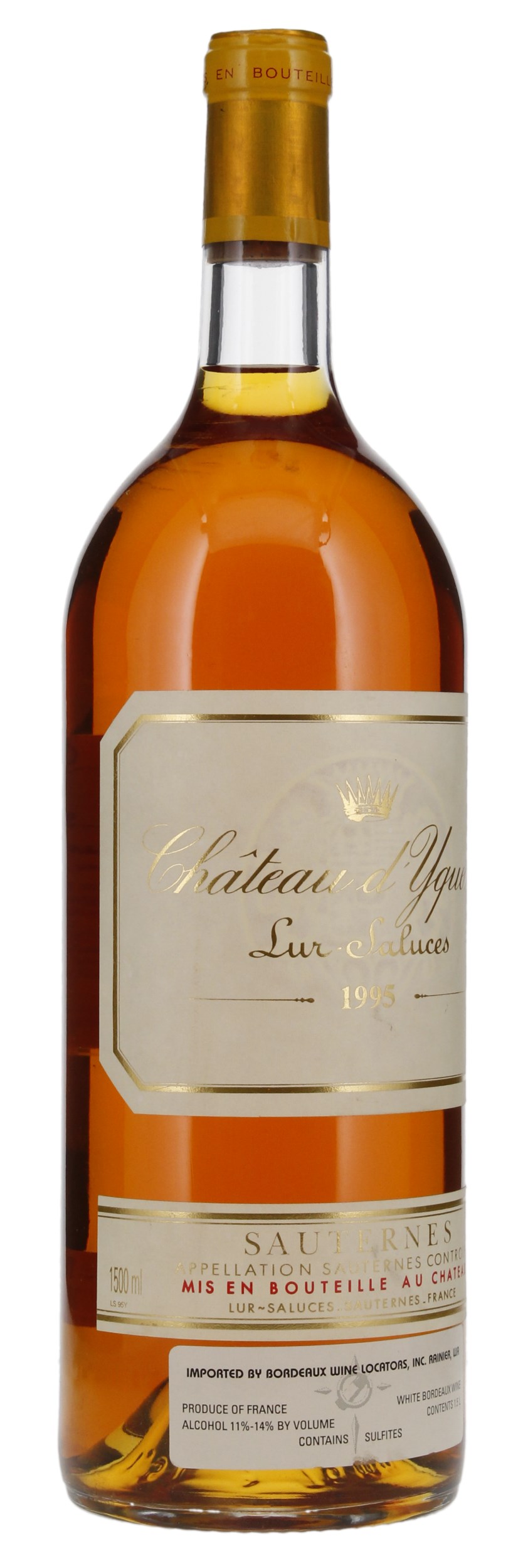1995 Château d'Yquem, 1.5ltr
