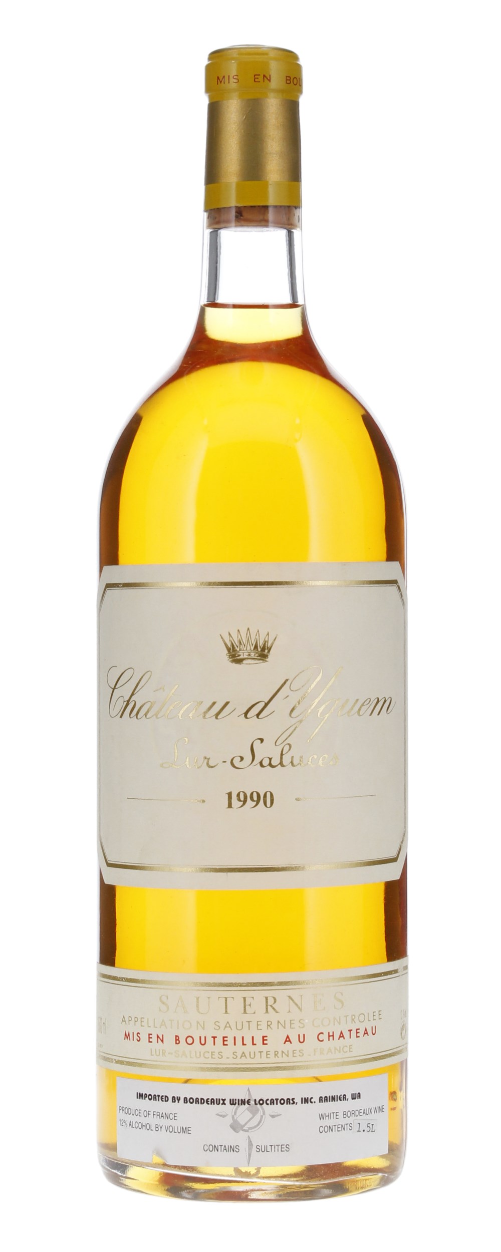 1990 Château d'Yquem, 1.5ltr