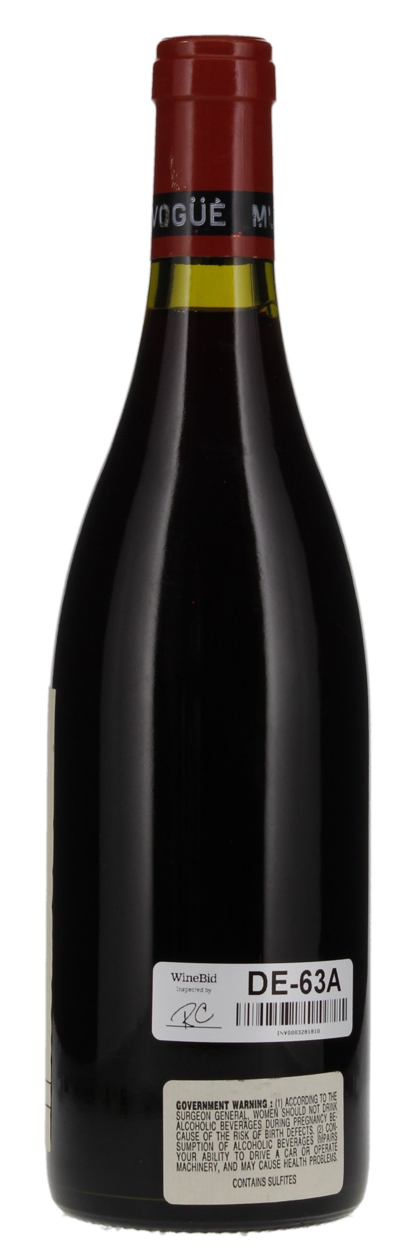 2003 Comte de Vogue Musigny Vieilles Vignes, 750ml