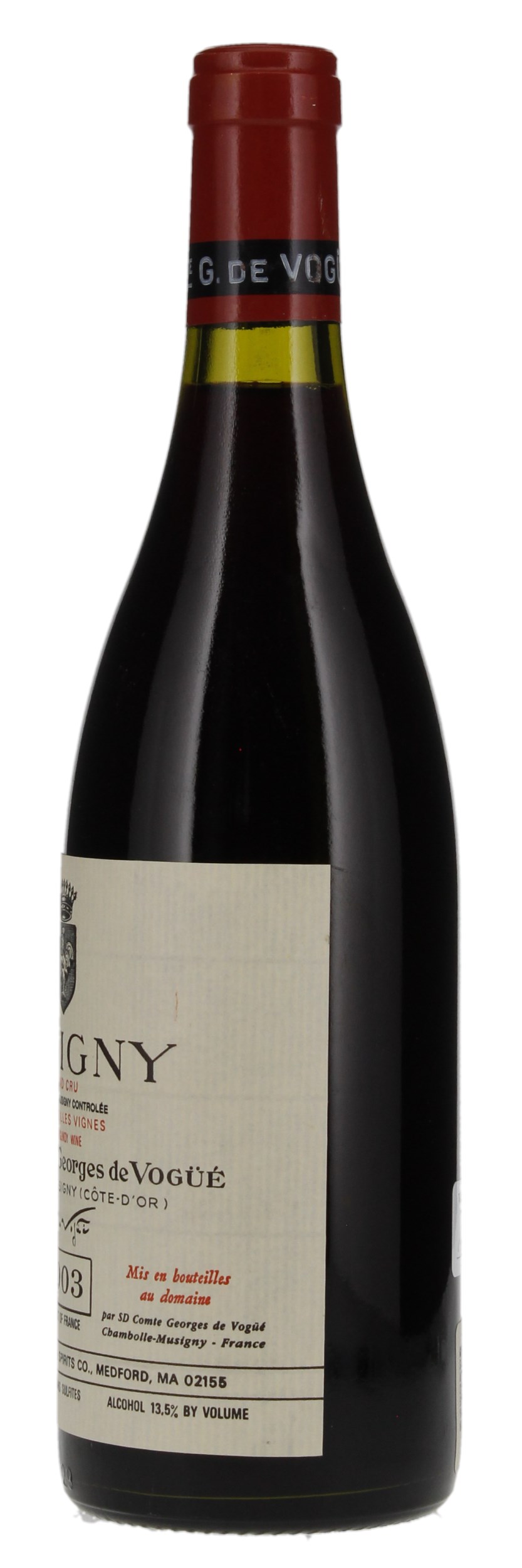 2003 Comte de Vogue Musigny Vieilles Vignes, 750ml