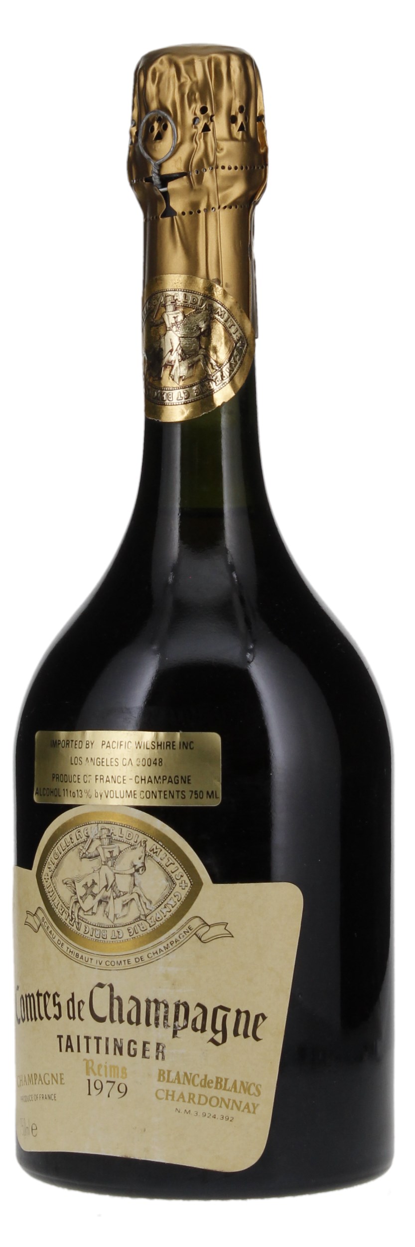 1979 Taittinger Comtes de Champagne Blanc de Blancs, 750ml