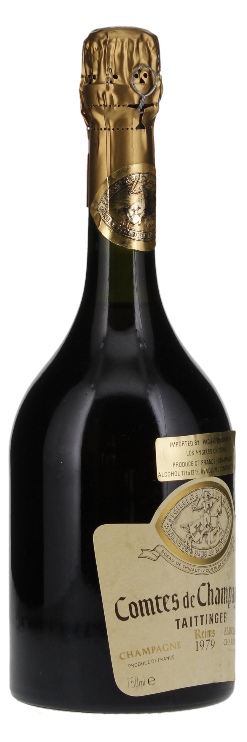 1979 Taittinger Comtes de Champagne Blanc de Blancs, 750ml