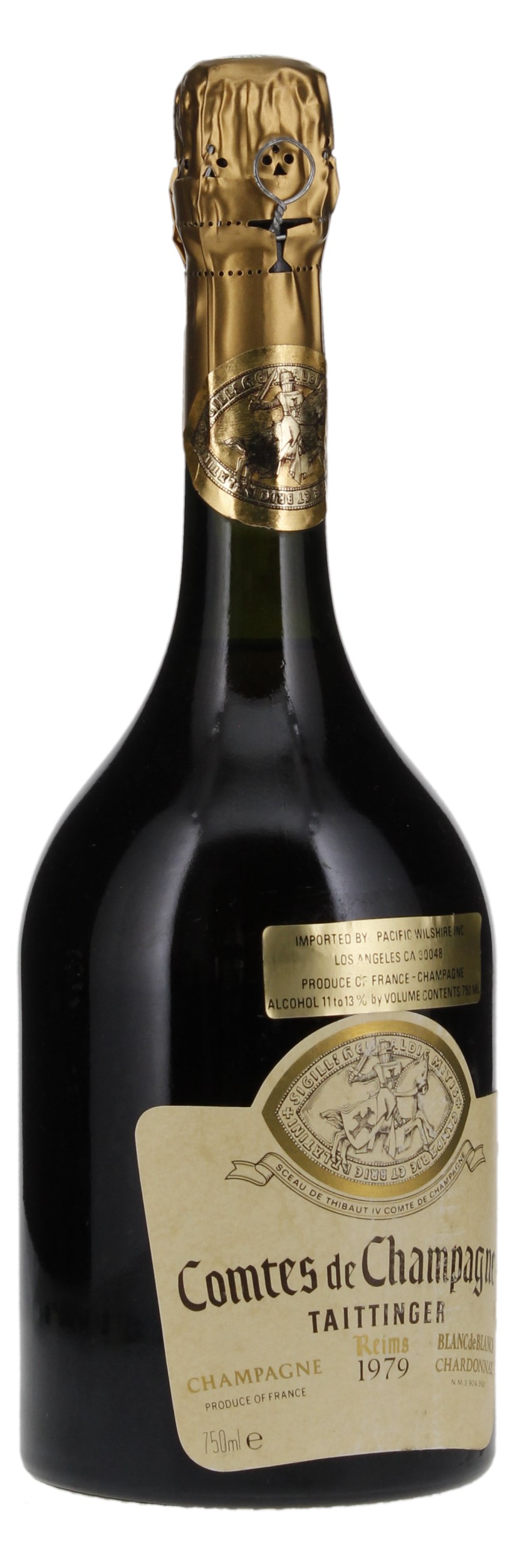 1979 Taittinger Comtes de Champagne Blanc de Blancs, 750ml
