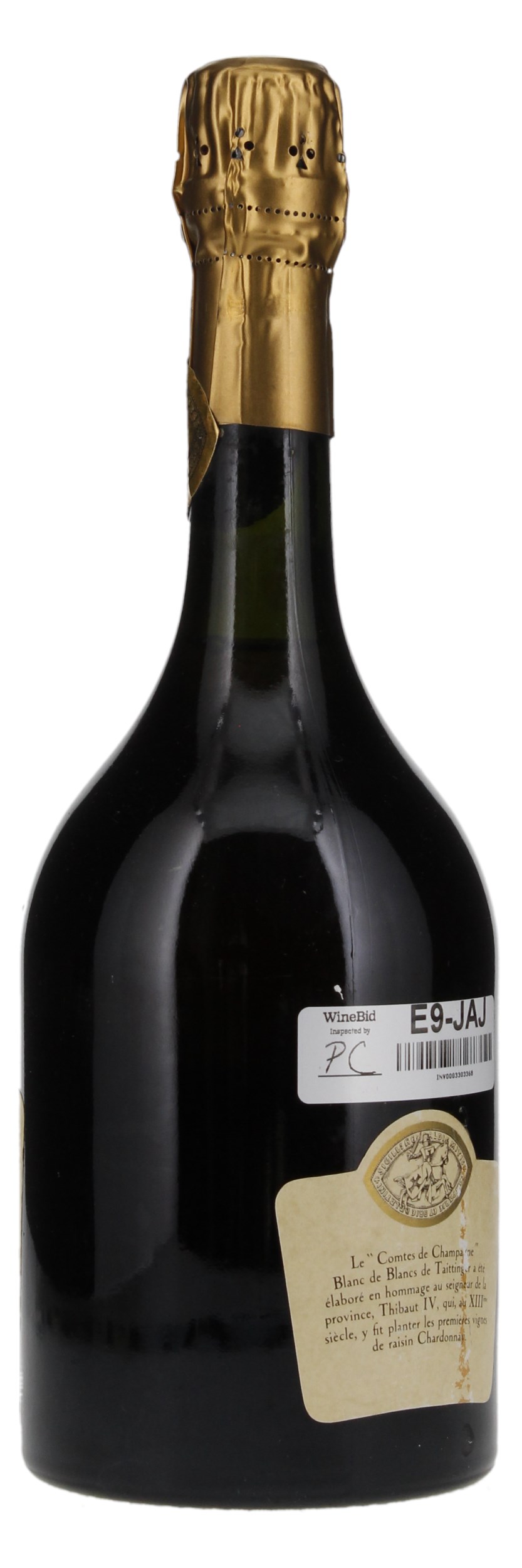 1979 Taittinger Comtes de Champagne Blanc de Blancs, 750ml