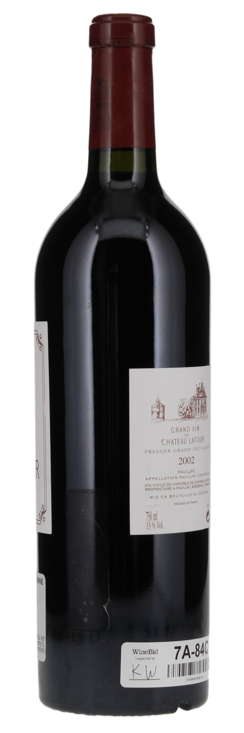 2002 Château Latour Bordeaux Red Blends (Claret) Premier Cru