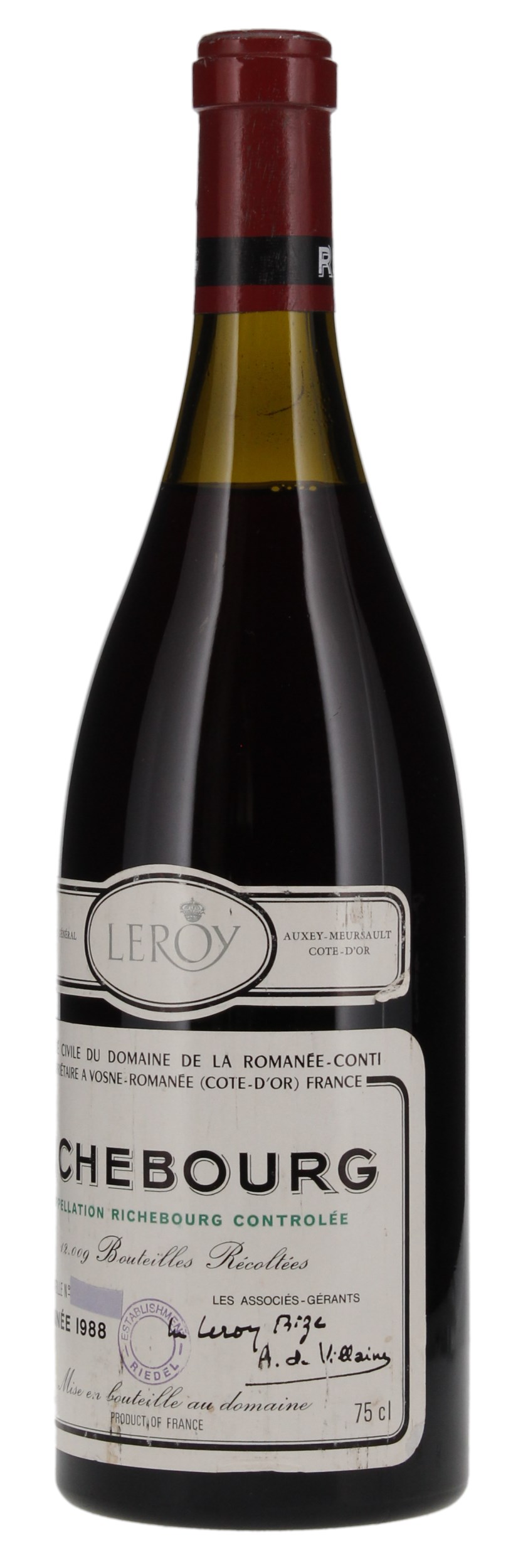 1988 Domaine de la Romanee-Conti Richebourg, 750ml