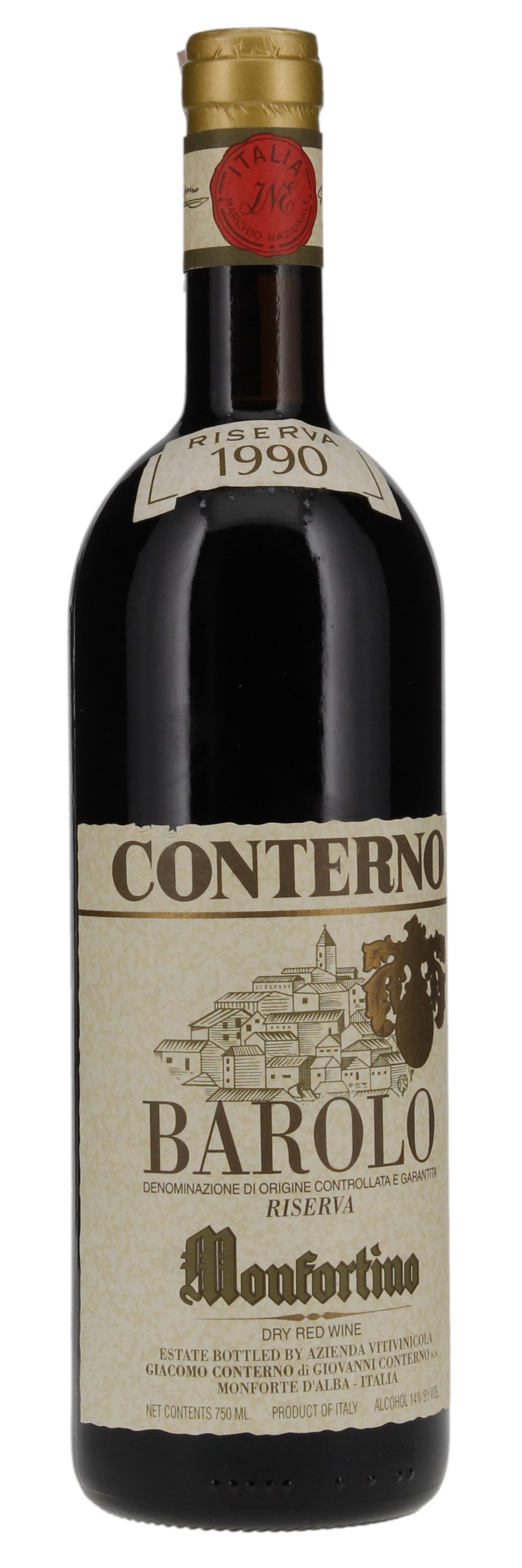 1990 Giacomo Conterno Barolo Riserva Monfortino, 750ml