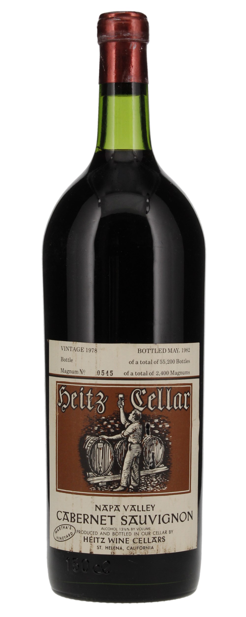 1978 Heitz Martha's Vineyard Cabernet Sauvignon, 1.5ltr