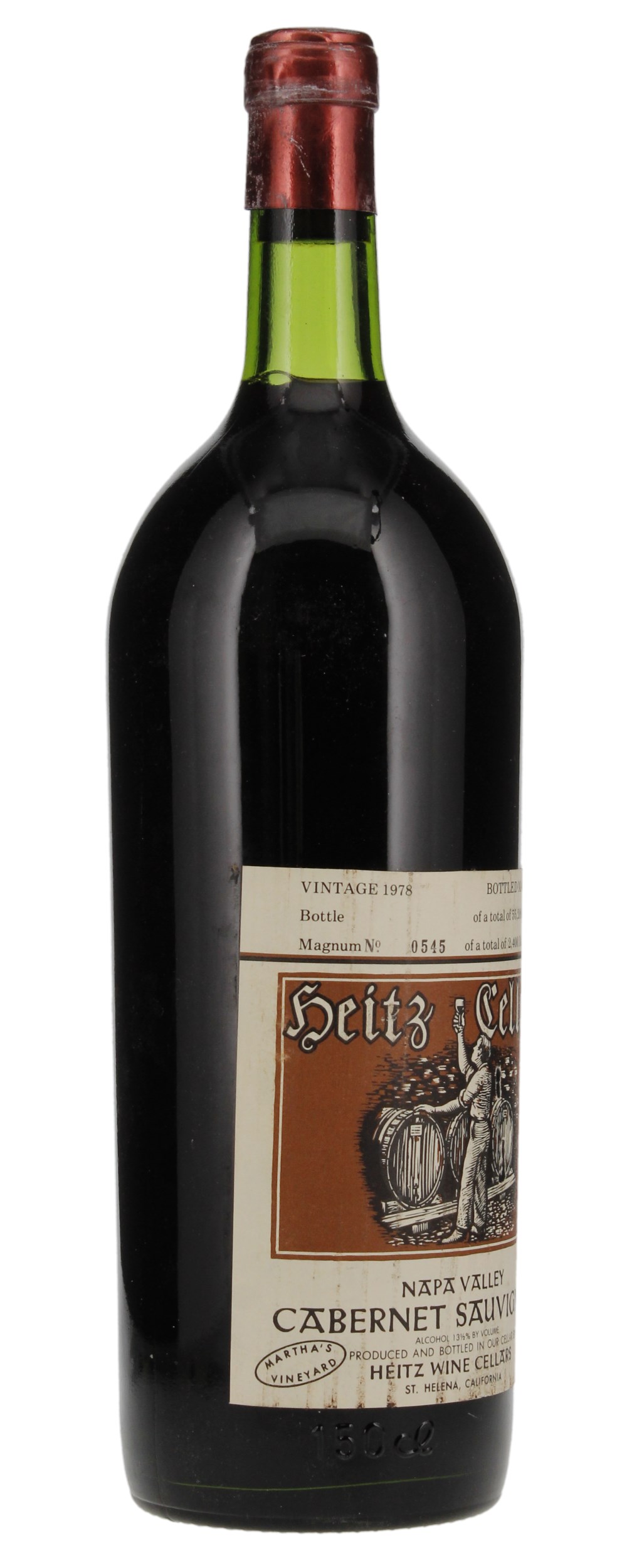 1978 Heitz Martha's Vineyard Cabernet Sauvignon, 1.5ltr