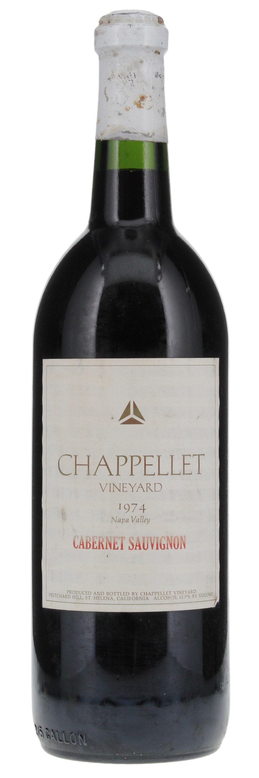 1974 Chappellet Vineyards Cabernet Sauvignon, 1.5ltr