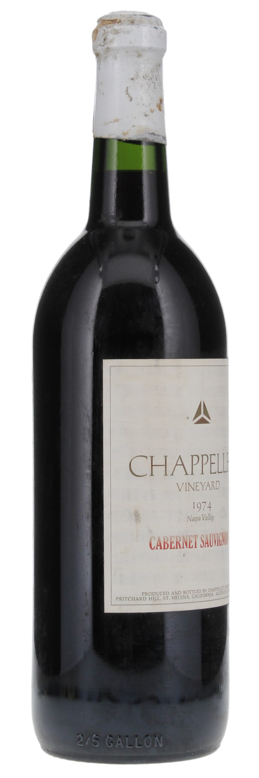 1974 Chappellet Vineyards Cabernet Sauvignon, 1.5ltr
