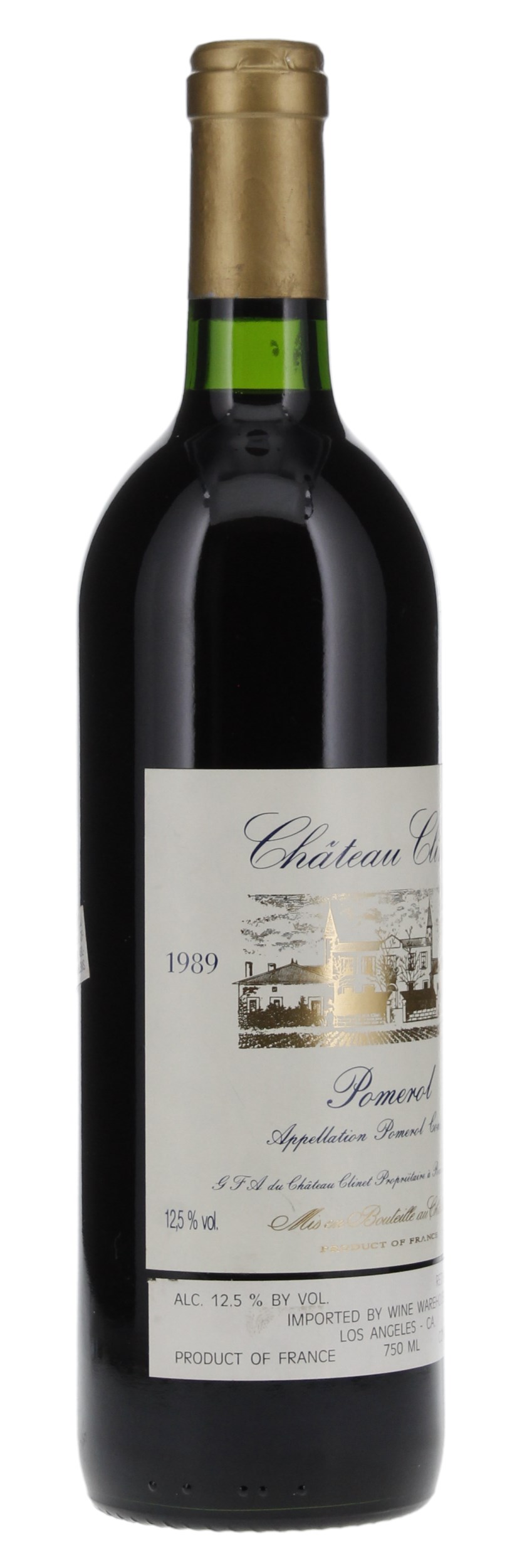 1989 Château Clinet, 750ml