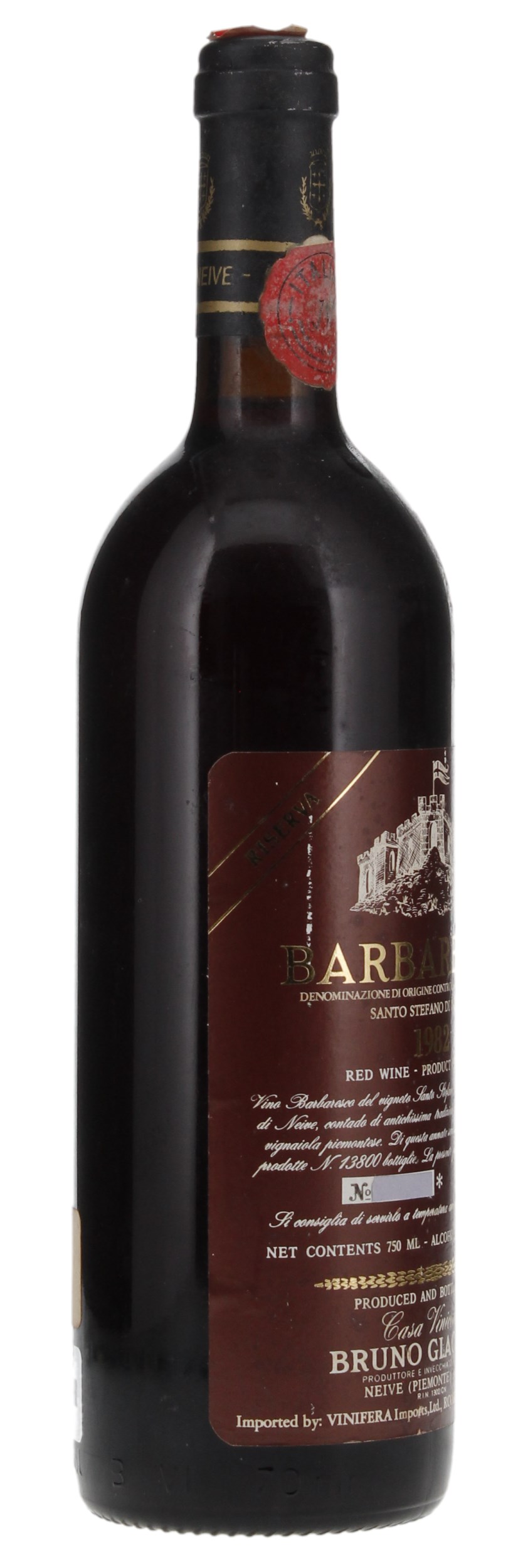 1982 Bruno Giacosa Barbaresco Riserva Santo Stefano di Neive, 750ml