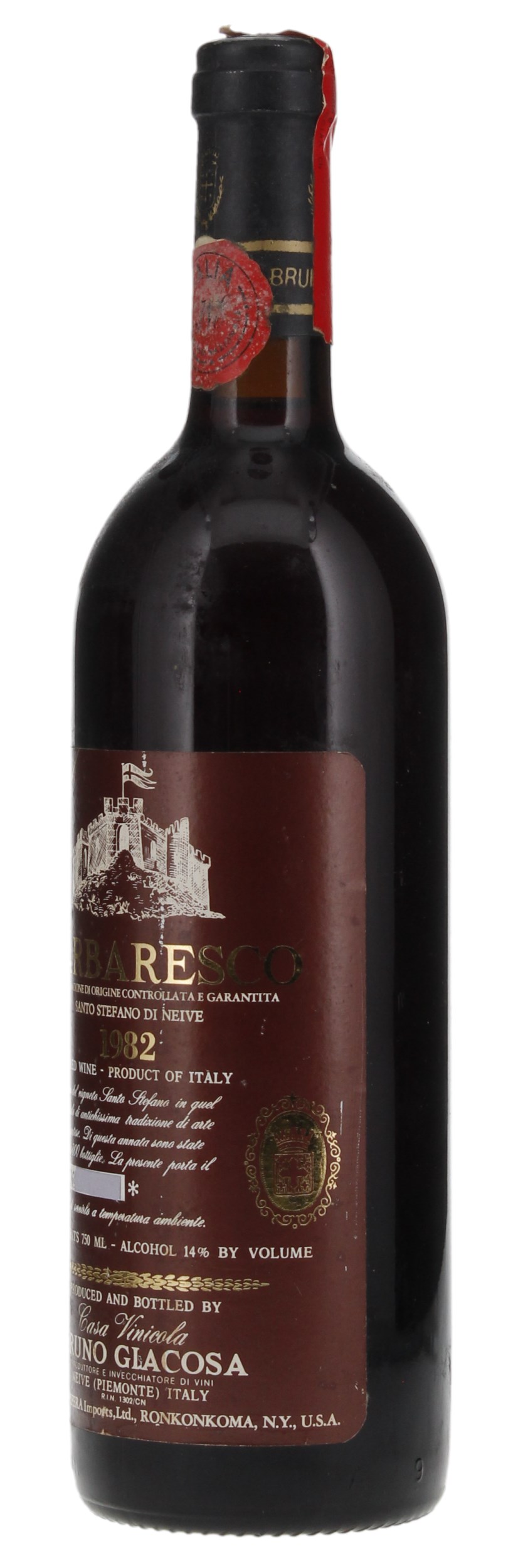 1982 Bruno Giacosa Barbaresco Riserva Santo Stefano di Neive, 750ml
