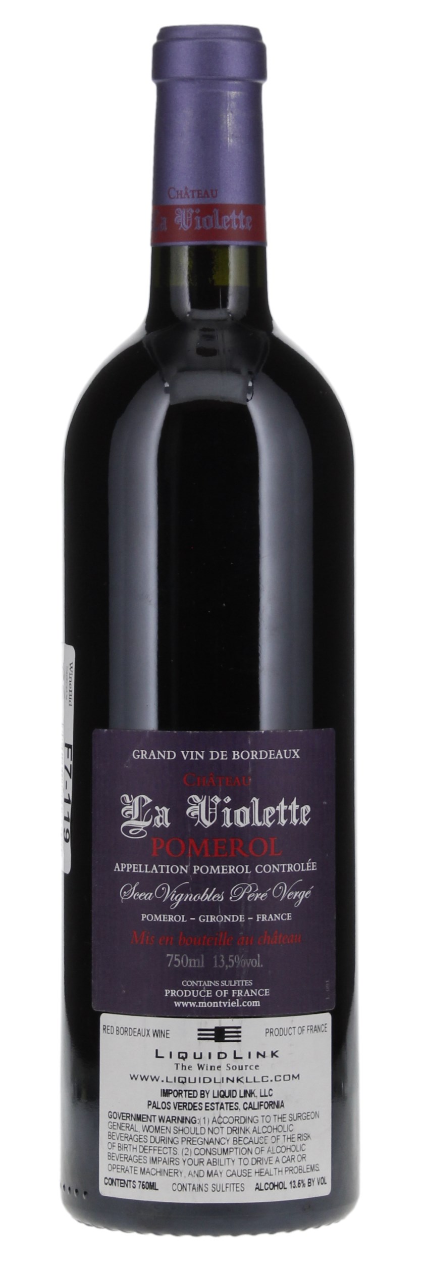 2009 Château La Violette, 750ml