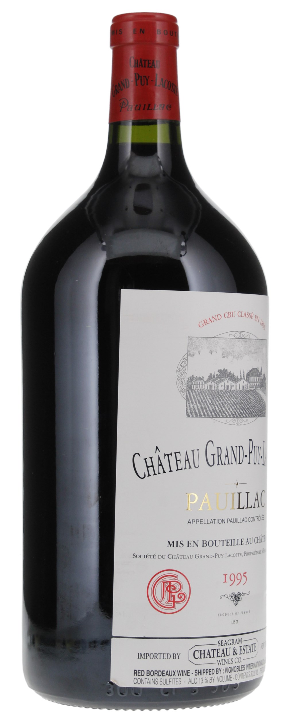 1995 Château Grand-Puy-Lacoste, 3.0ltr