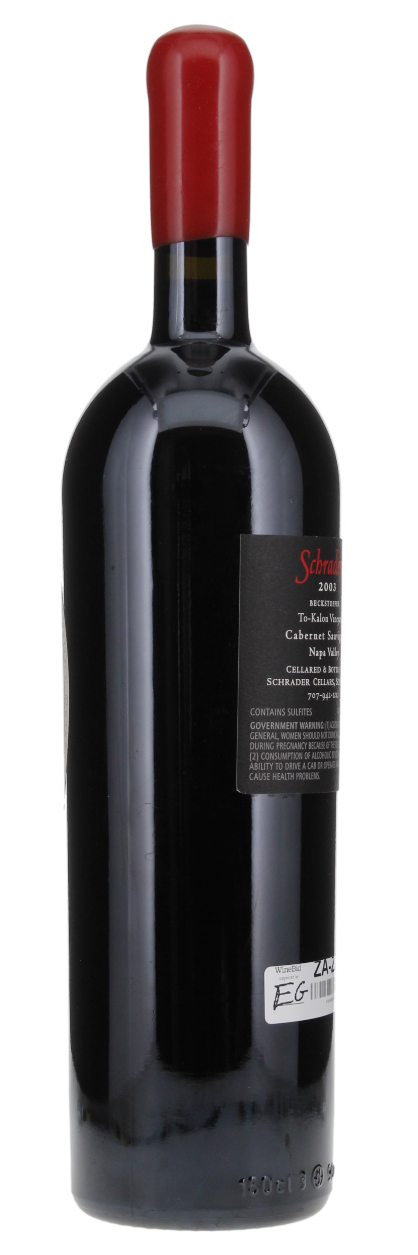 2003 Schrader MMIII (Old Sparky), 1.5ltr