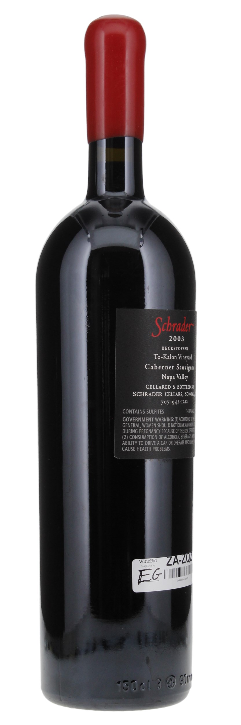 2003 Schrader MMIII (Old Sparky), 1.5ltr