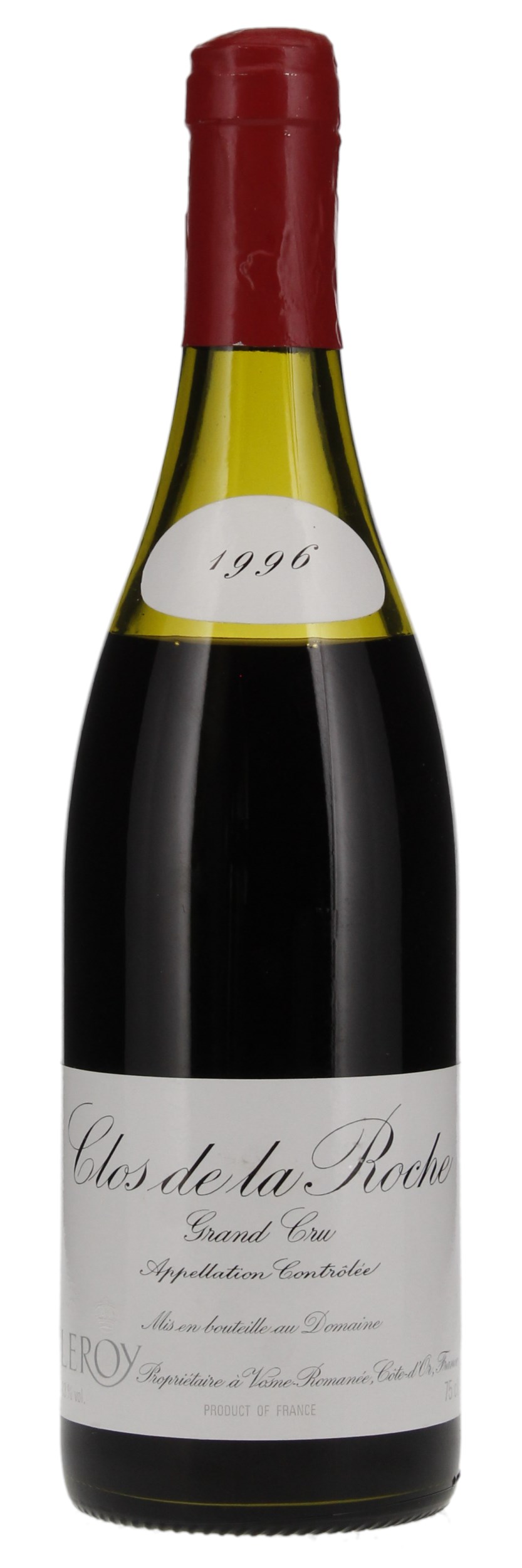 1996 Domaine Leroy Clos de la Roche Pinot Noir Grand Cru | WineBid