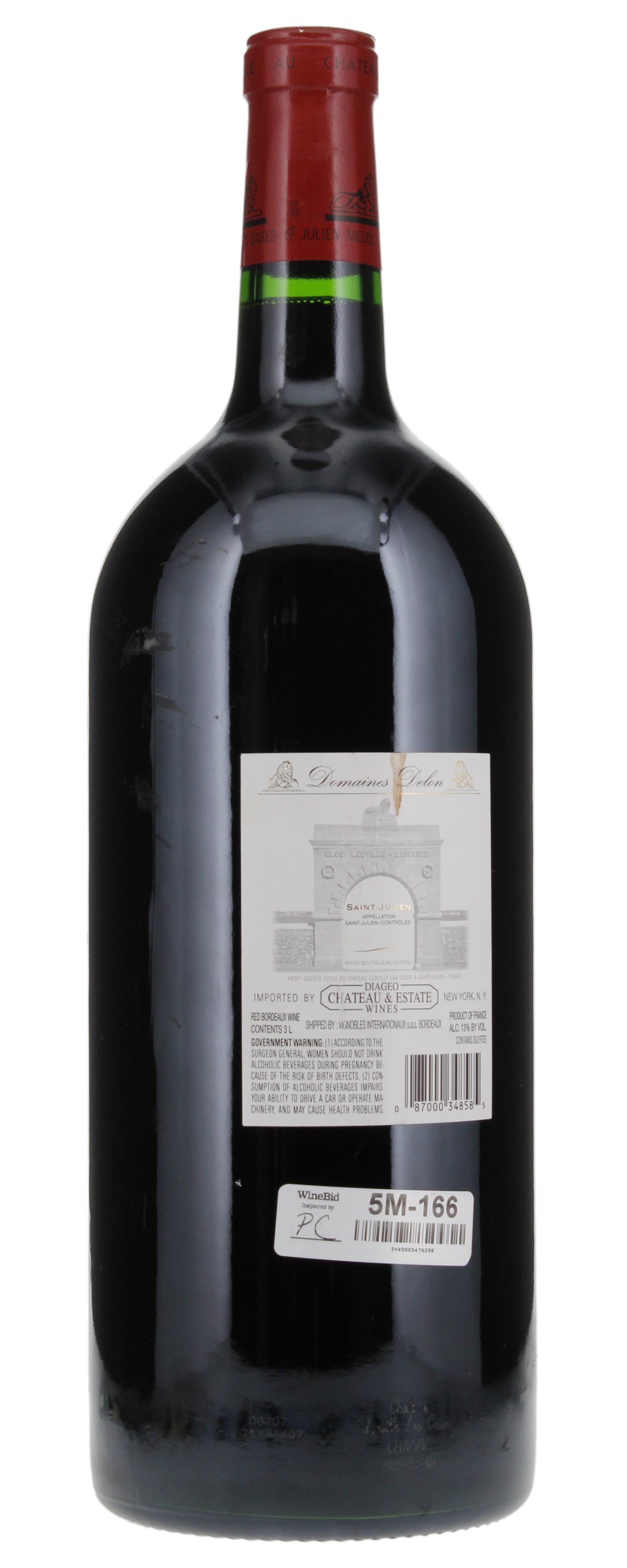 2005 Château Leoville-Las-Cases, 3.0ltr