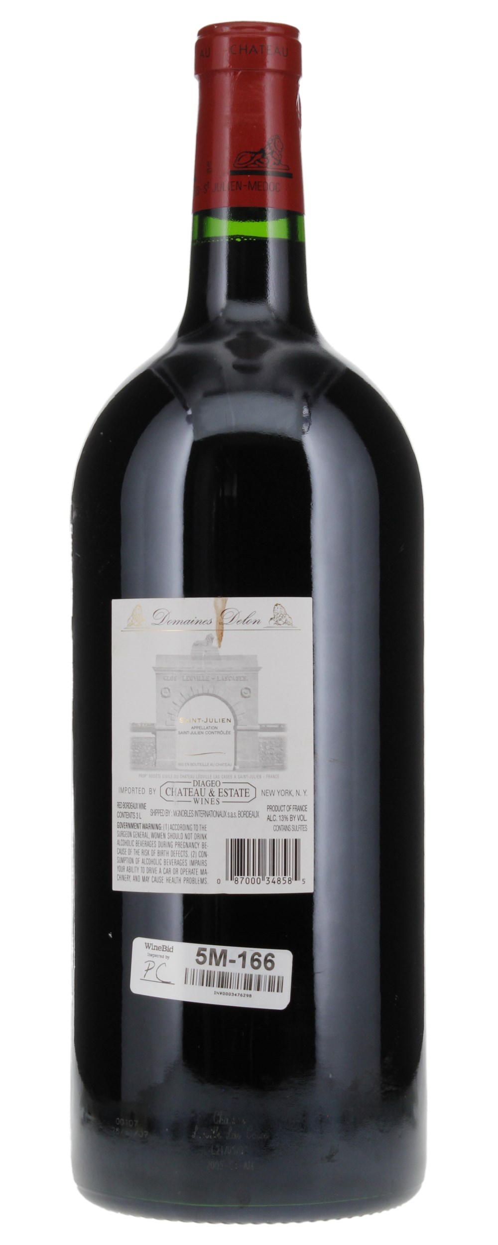 2005 Château Leoville-Las-Cases, 3.0ltr