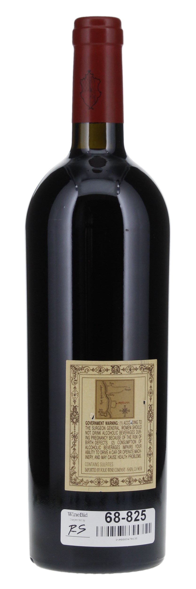 2004 Tenuta Dell'Ornellaia Masseto, 750ml