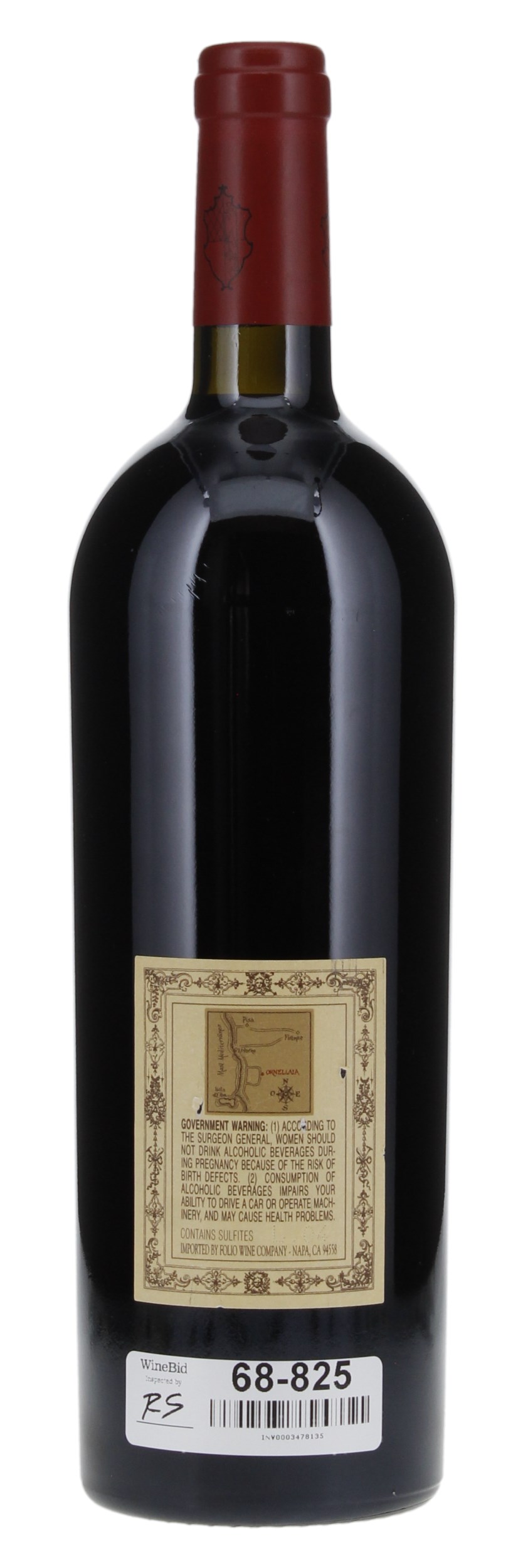 2004 Tenuta Dell'Ornellaia Masseto, 750ml