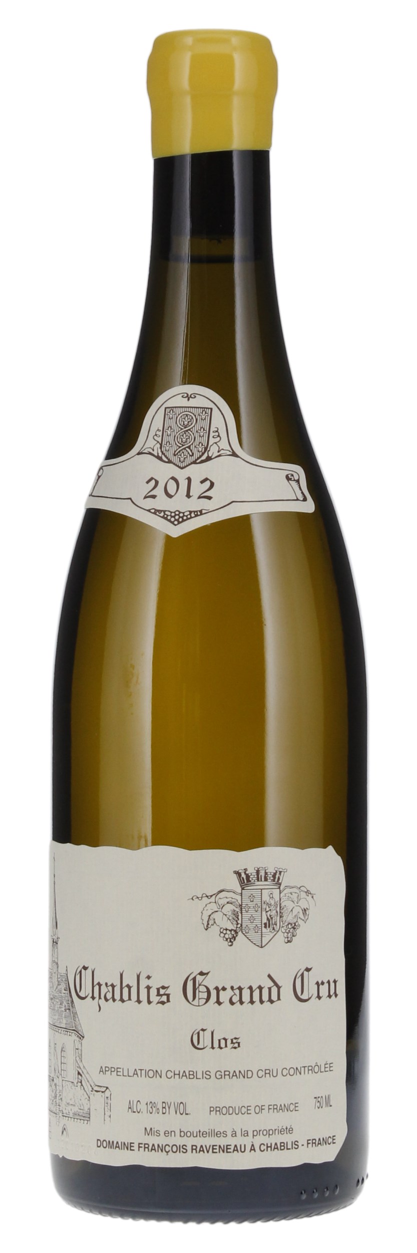 2012 Domaine Francois Raveneau Chablis Les Clos, 750ml