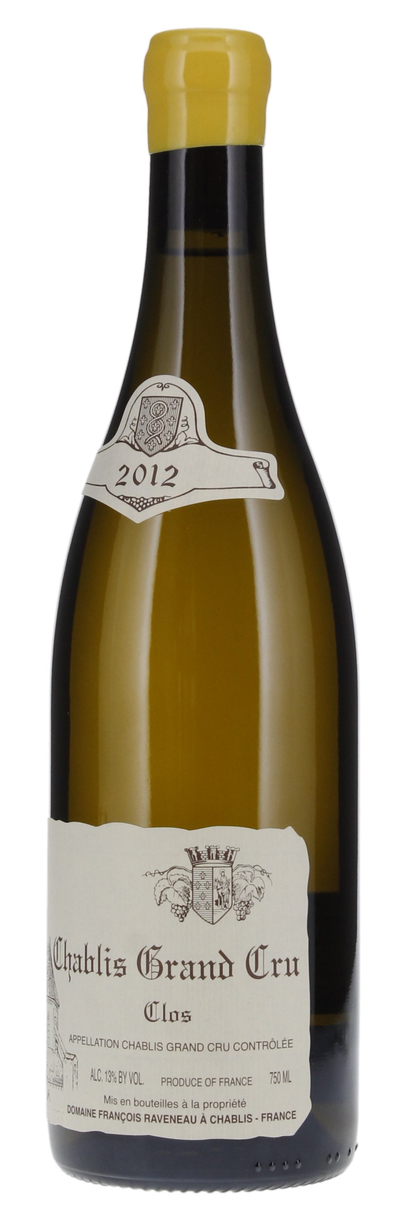 2012 Domaine Francois Raveneau Chablis Les Clos, 750ml