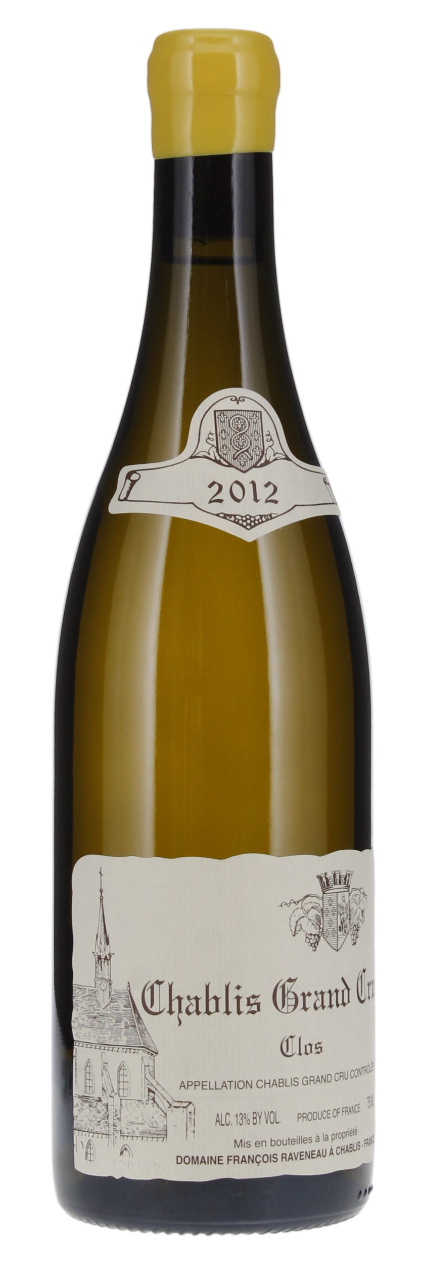 2012 Domaine Francois Raveneau Chablis Les Clos, 750ml