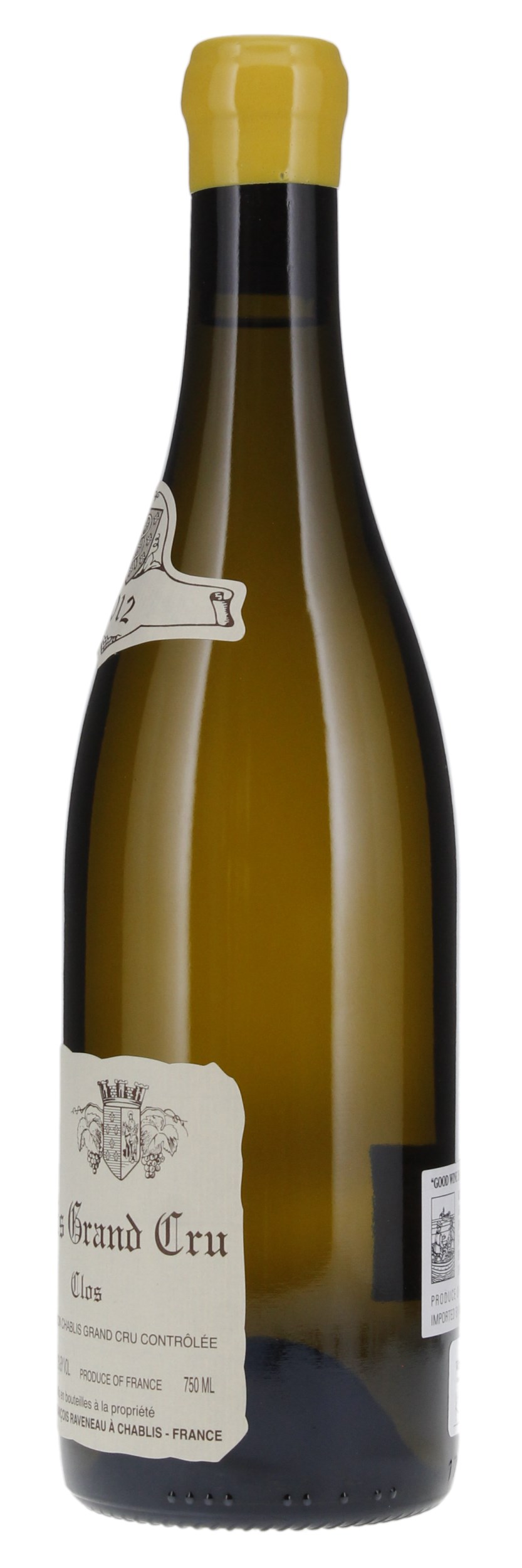 2012 Domaine Francois Raveneau Chablis Les Clos, 750ml