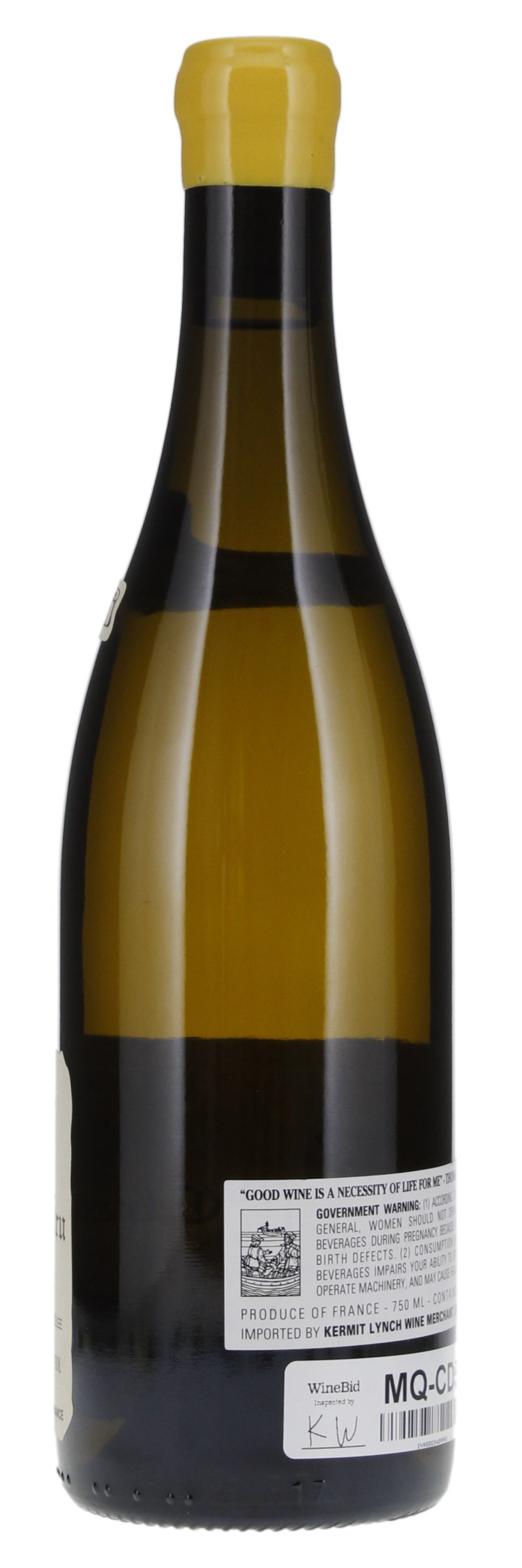 2012 Domaine Francois Raveneau Chablis Les Clos, 750ml