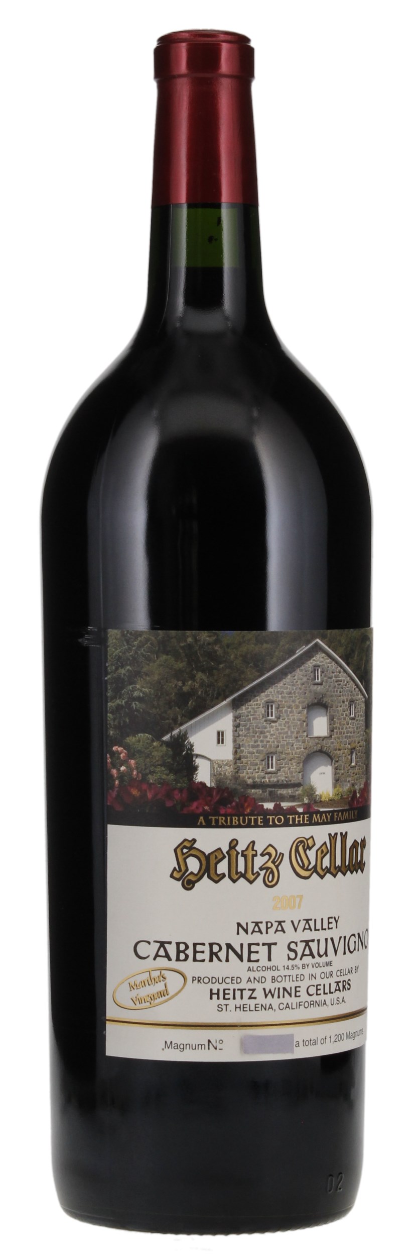 2007 Heitz Martha's Vineyard Cabernet Sauvignon, 1.5ltr