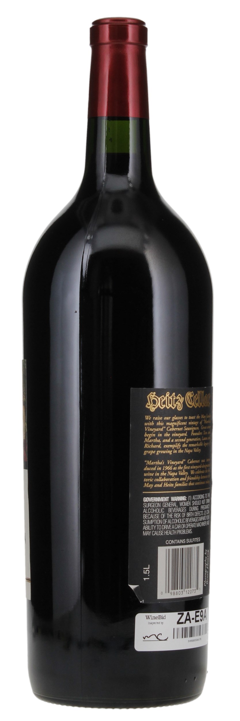 2007 Heitz Martha's Vineyard Cabernet Sauvignon, 1.5ltr