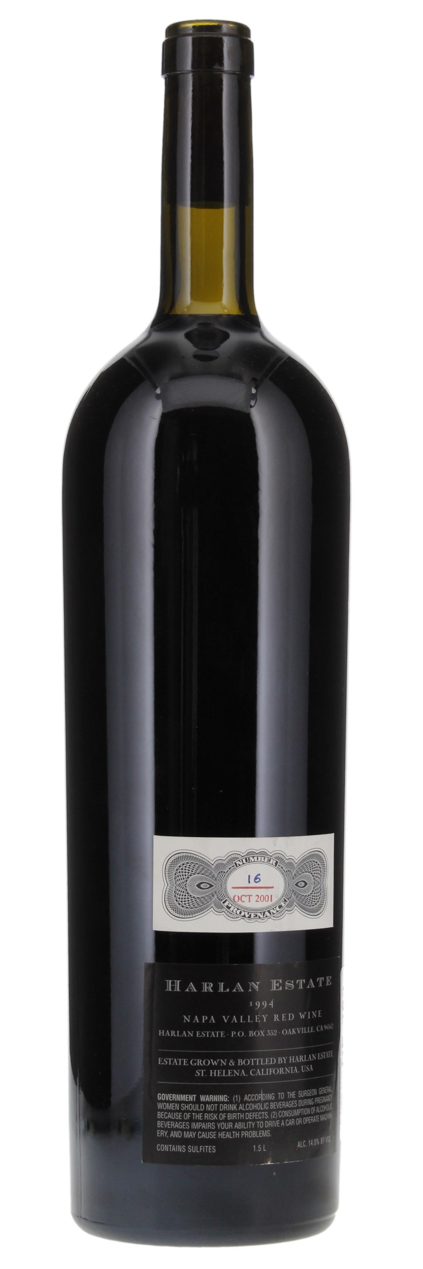 1994 Harlan Estate, 1.5ltr