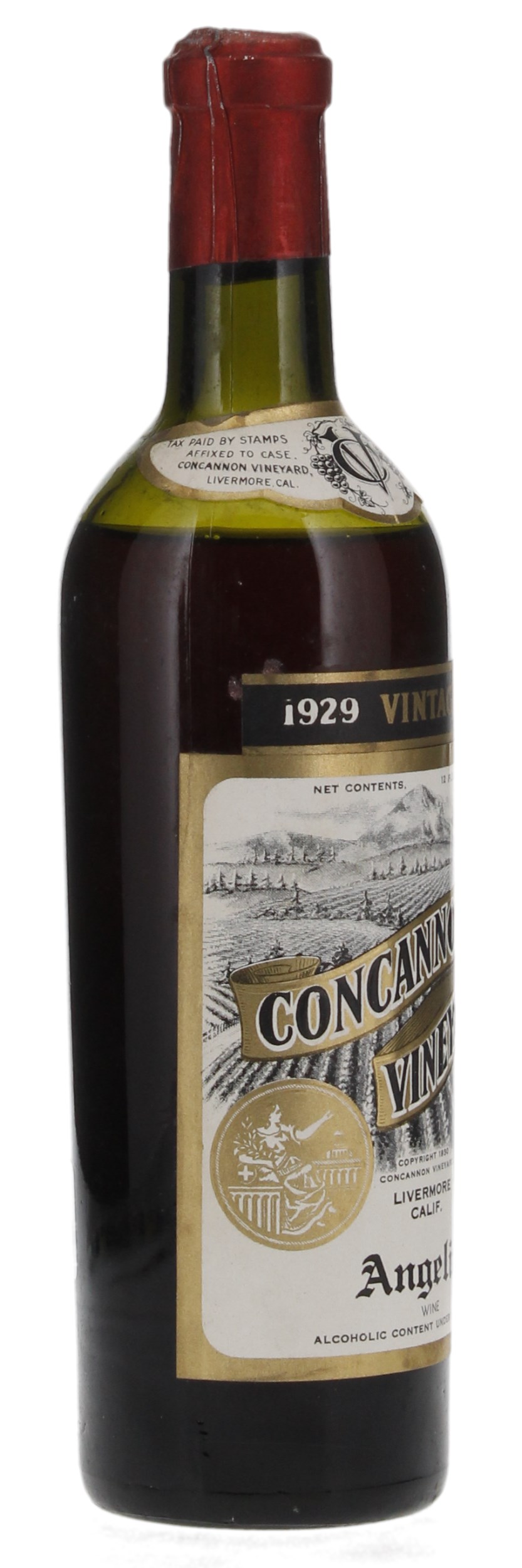 1929 Concannon Angelica, 375ml
