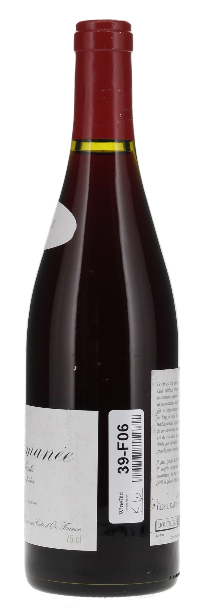 1993 Domaine Leroy Vosne-Romanee Les Beaux-Monts Pinot Noir 1er