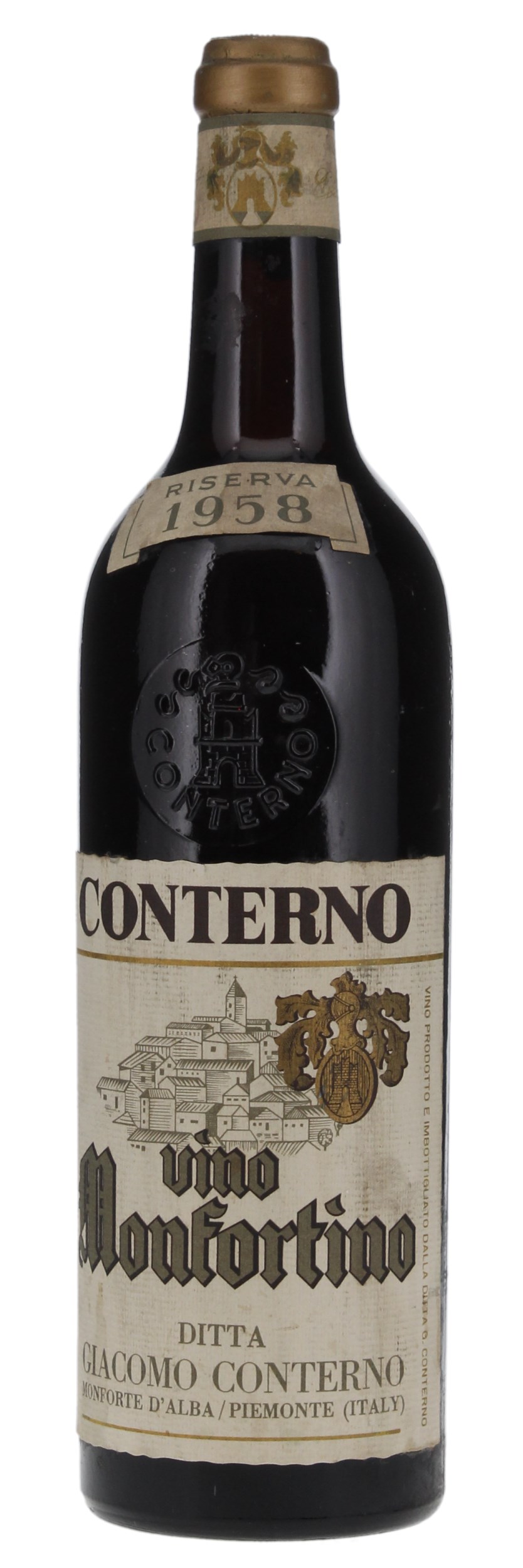 1958 Giacomo Conterno Vino Monfortino Riserva, 750ml