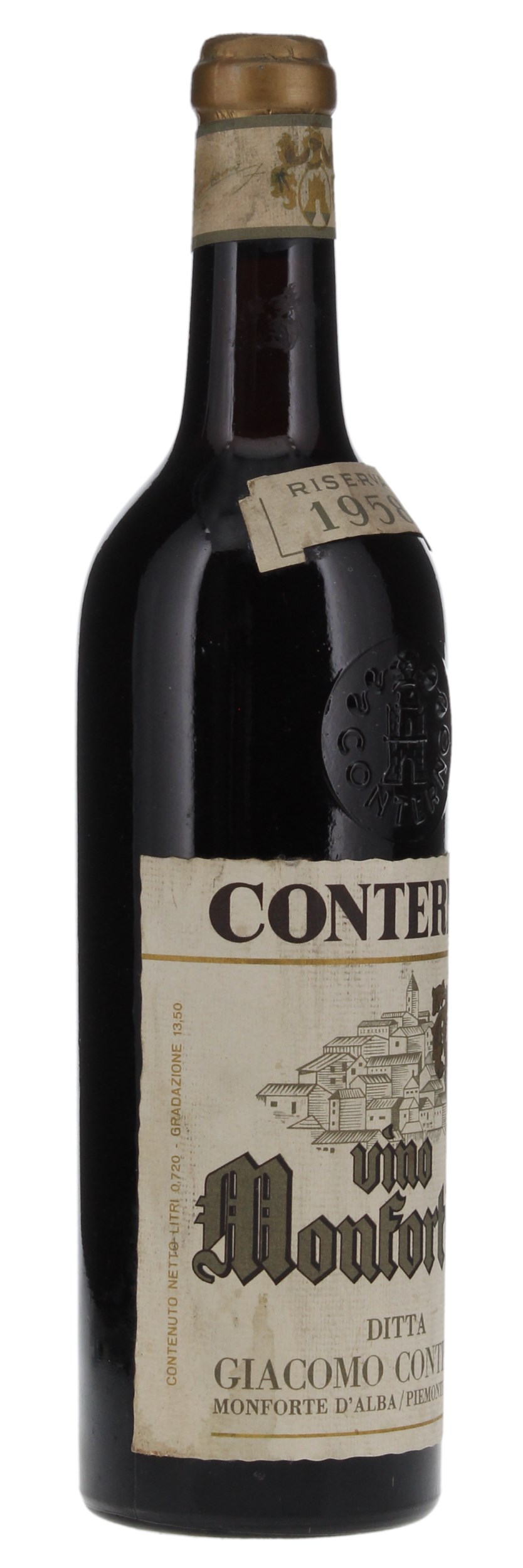 1958 Giacomo Conterno Vino Monfortino Riserva, 750ml