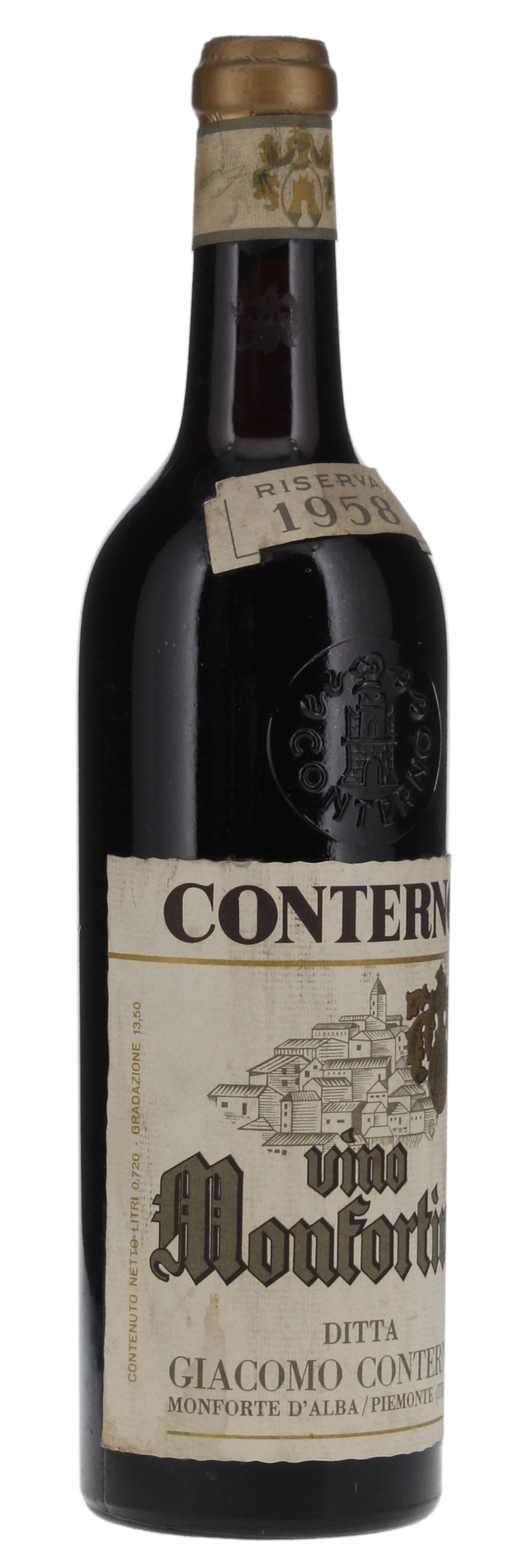 1958 Giacomo Conterno Vino Monfortino Riserva, 750ml