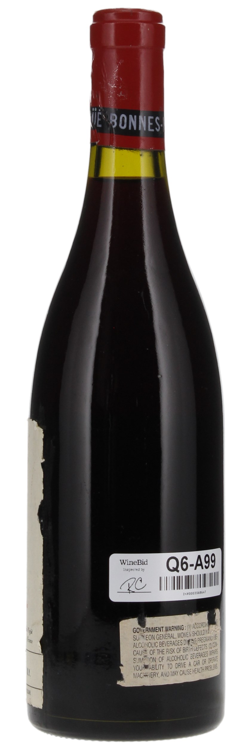 1990 Comte de Vogue Bonnes Mares, 750ml