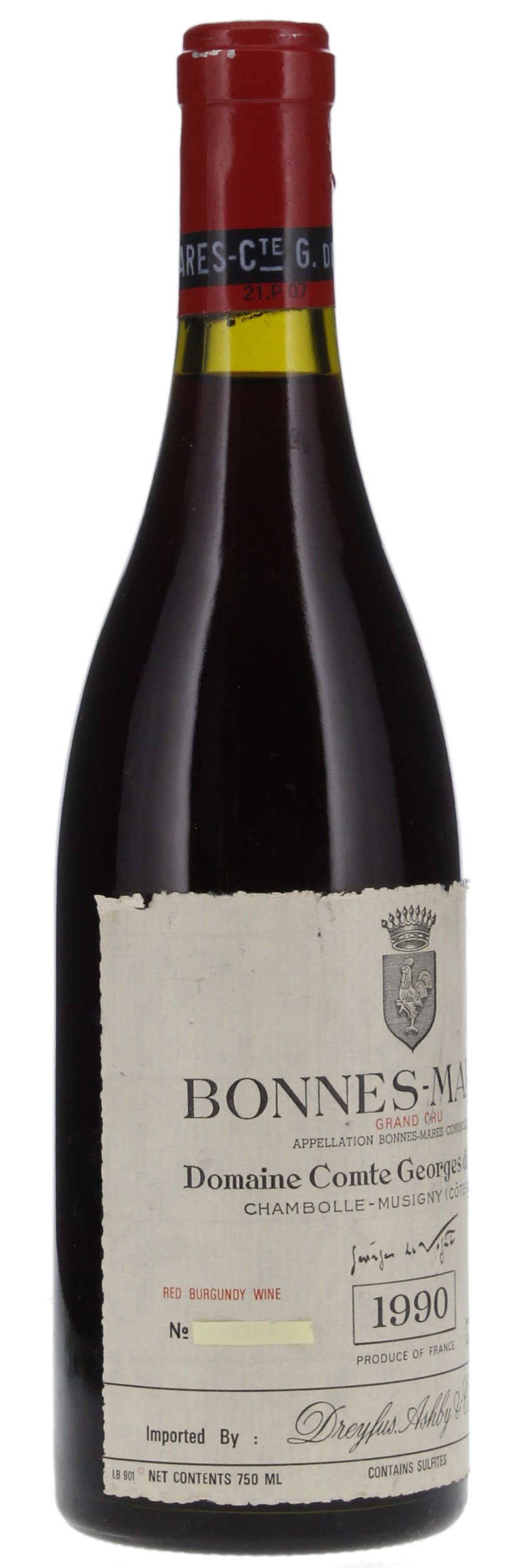 1990 Comte de Vogue Bonnes Mares, 750ml