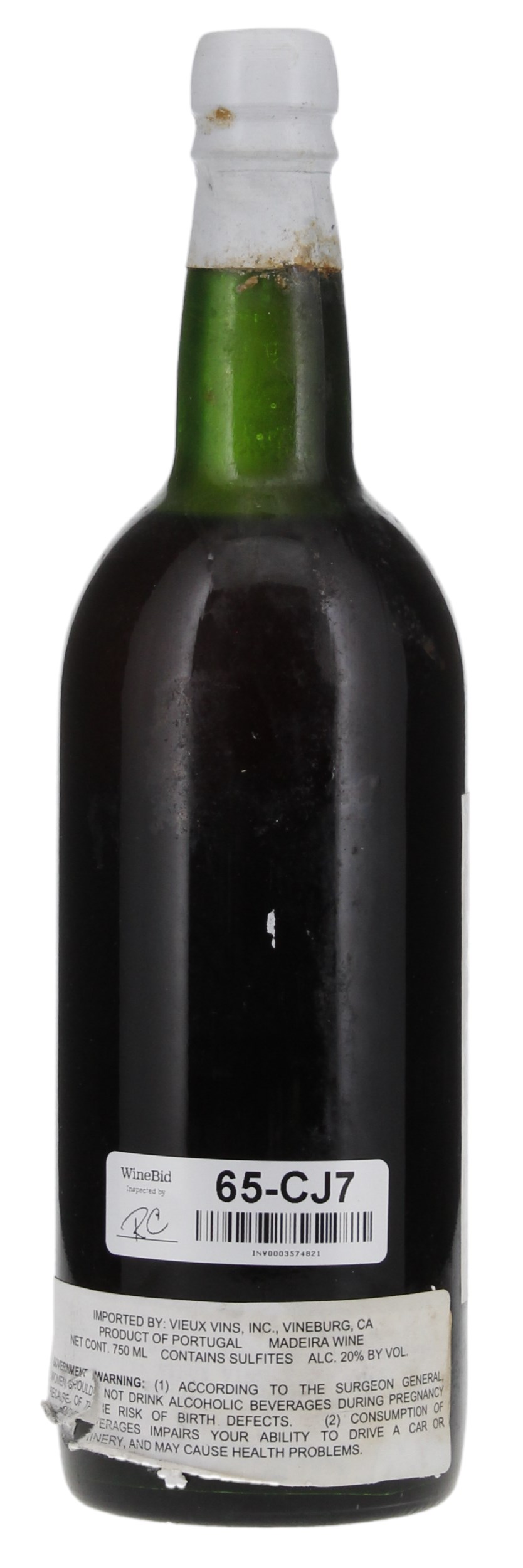 N.V. Cossart Gordon Sercial Solera 1860, 750ml