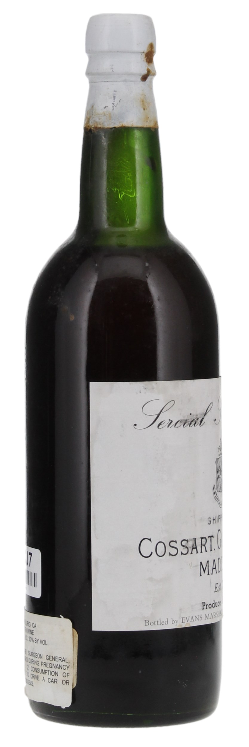 N.V. Cossart Gordon Sercial Solera 1860, 750ml