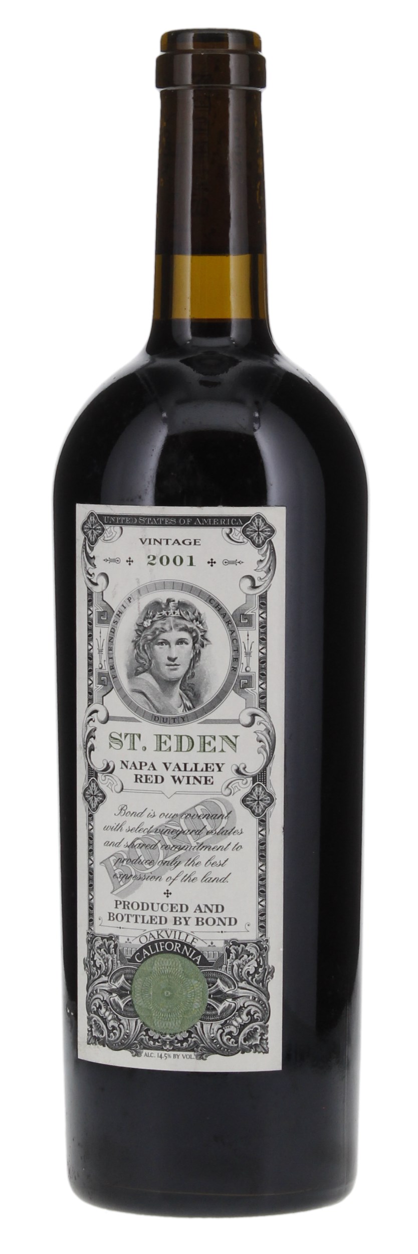 2001 Bond St. Eden, 750ml