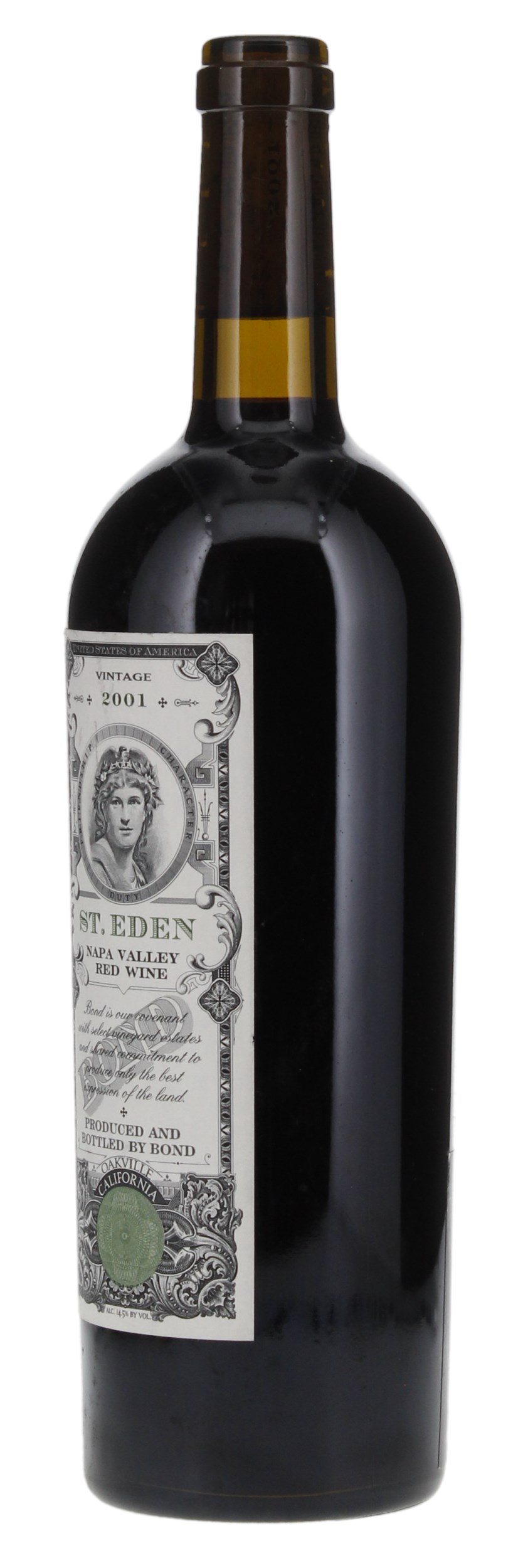 2001 Bond St. Eden, 750ml
