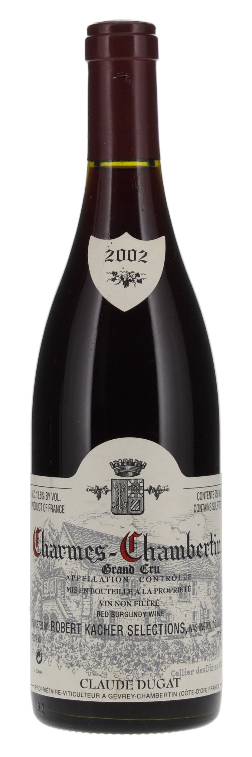 2002 Domaine Claude Dugat Charmes-Chambertin, 750ml