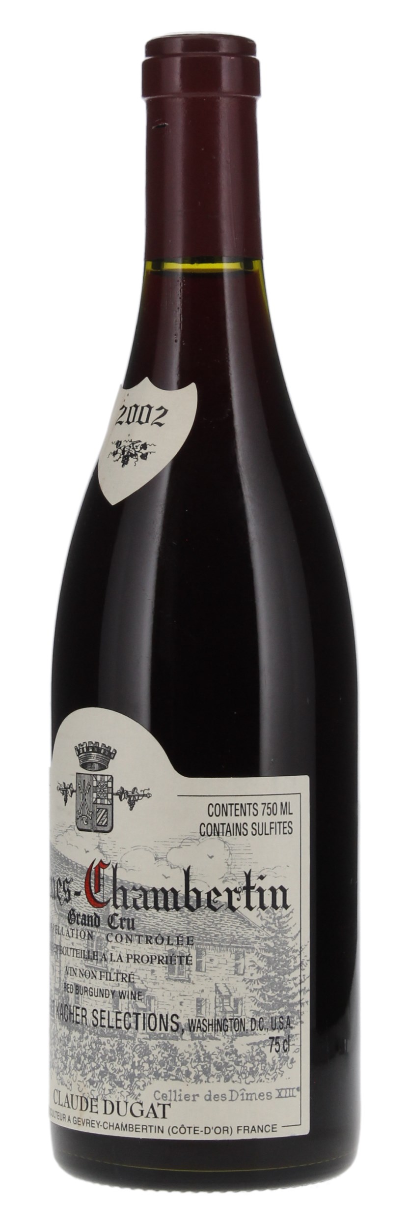 2002 Domaine Claude Dugat Charmes-Chambertin, 750ml