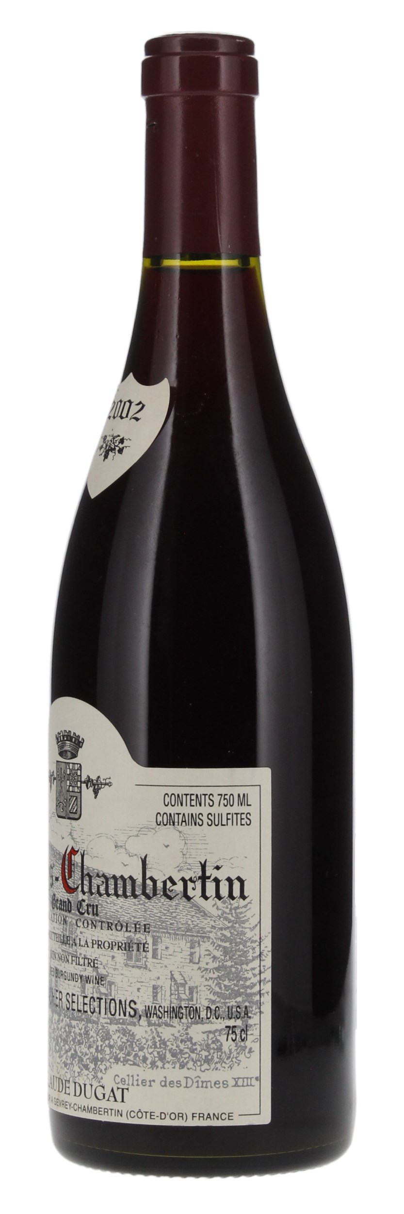 2002 Domaine Claude Dugat Charmes-Chambertin, 750ml